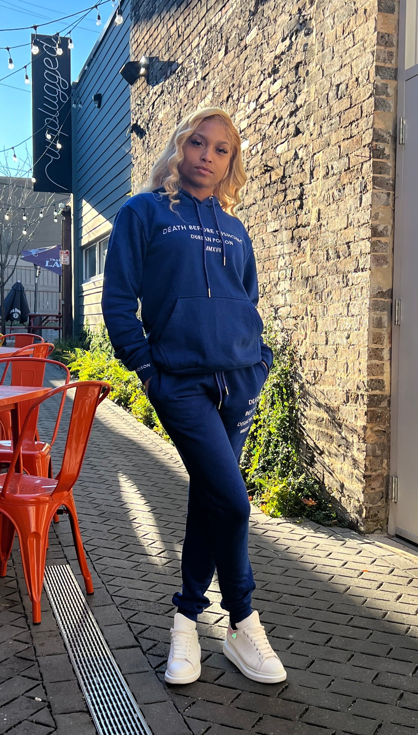 "Death Before Dishonor" (Royal Blue)