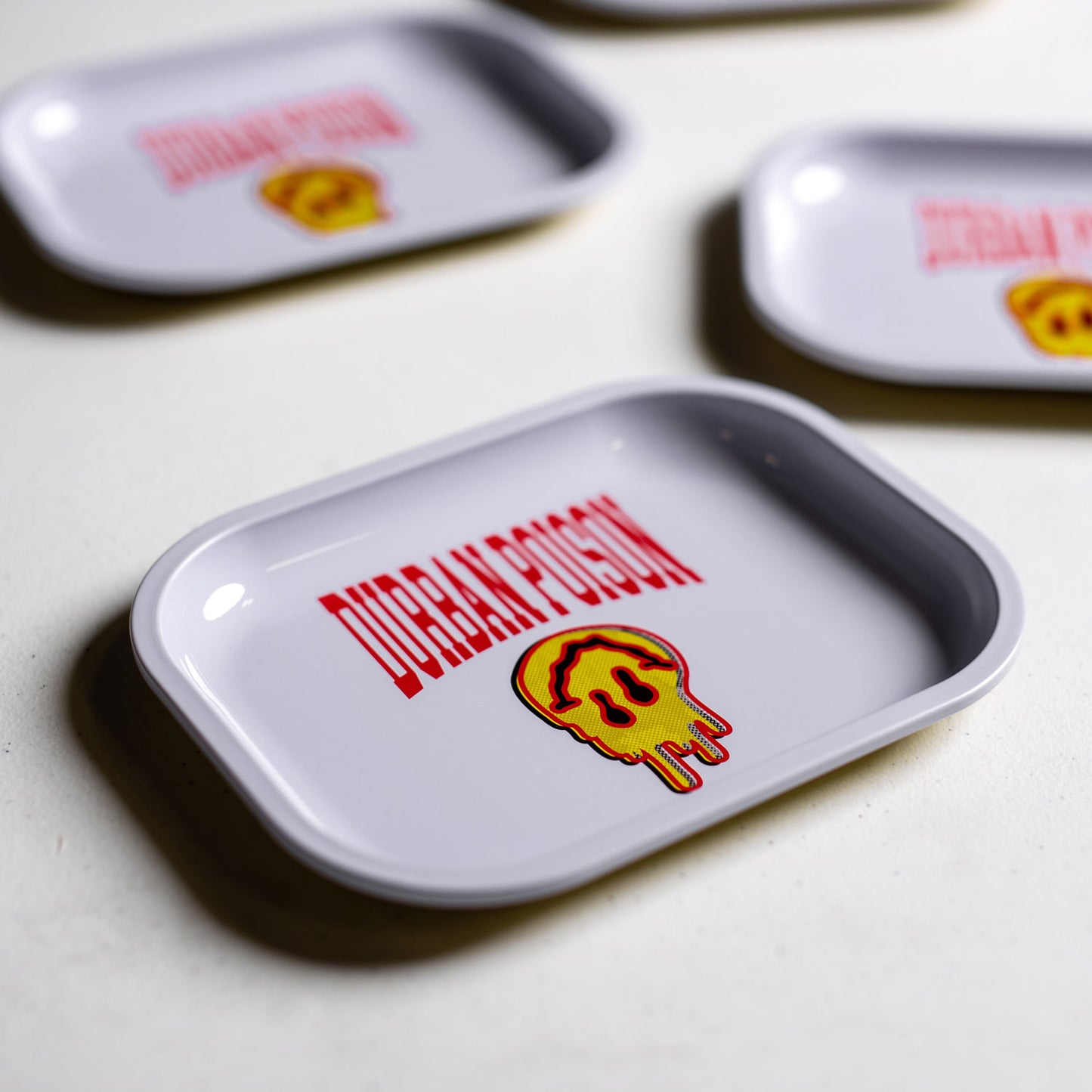 Smile More Rolling Tray