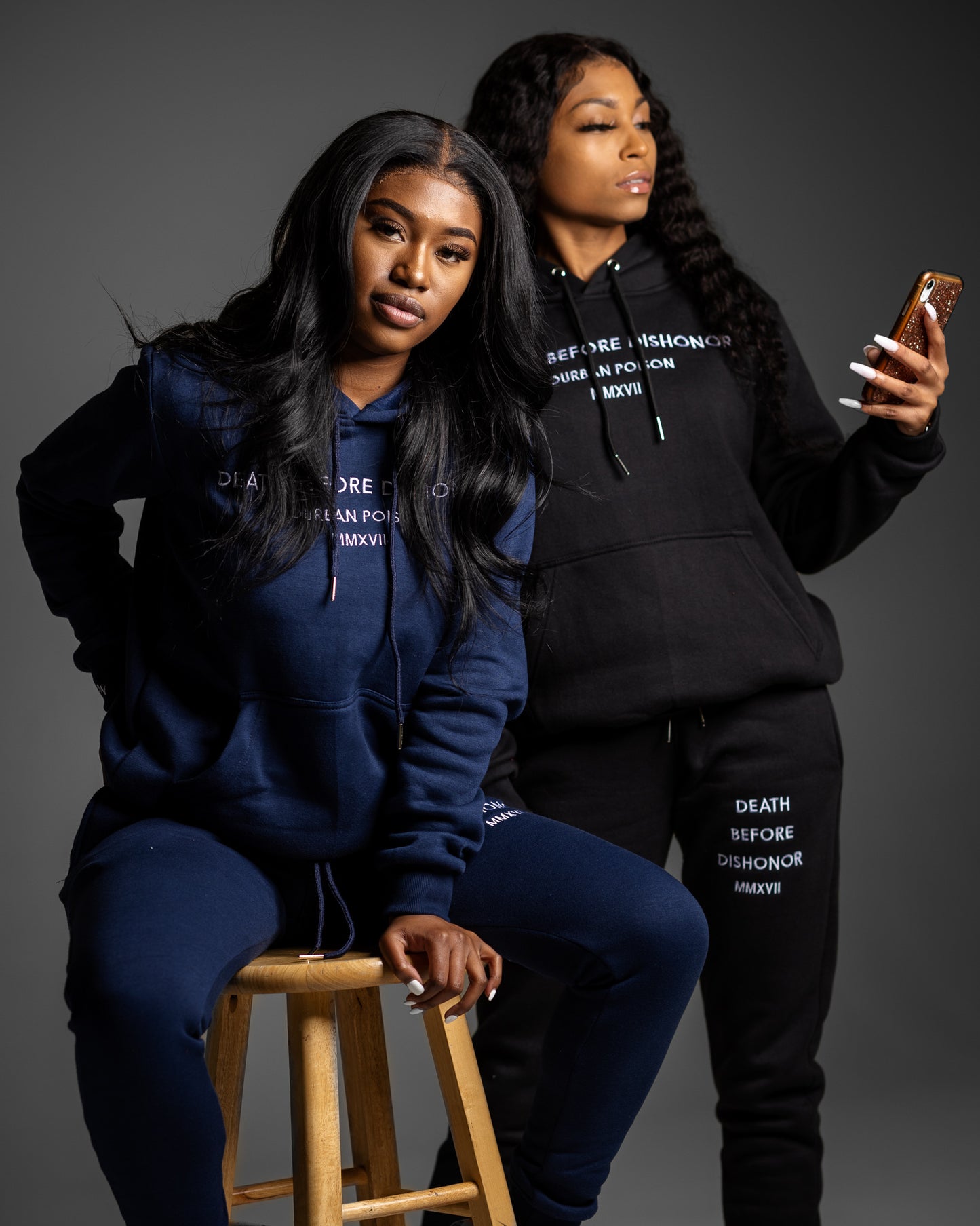 "Death Before Dishonor" (Midnight Blue)