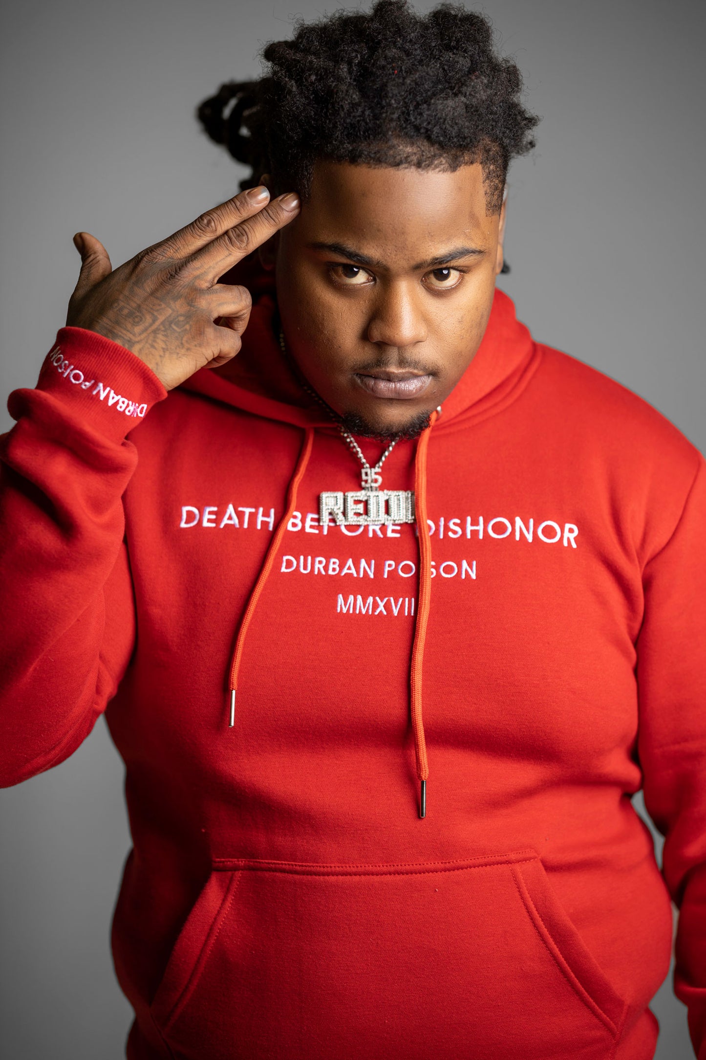 "Death Before Dishonor" (Red)
